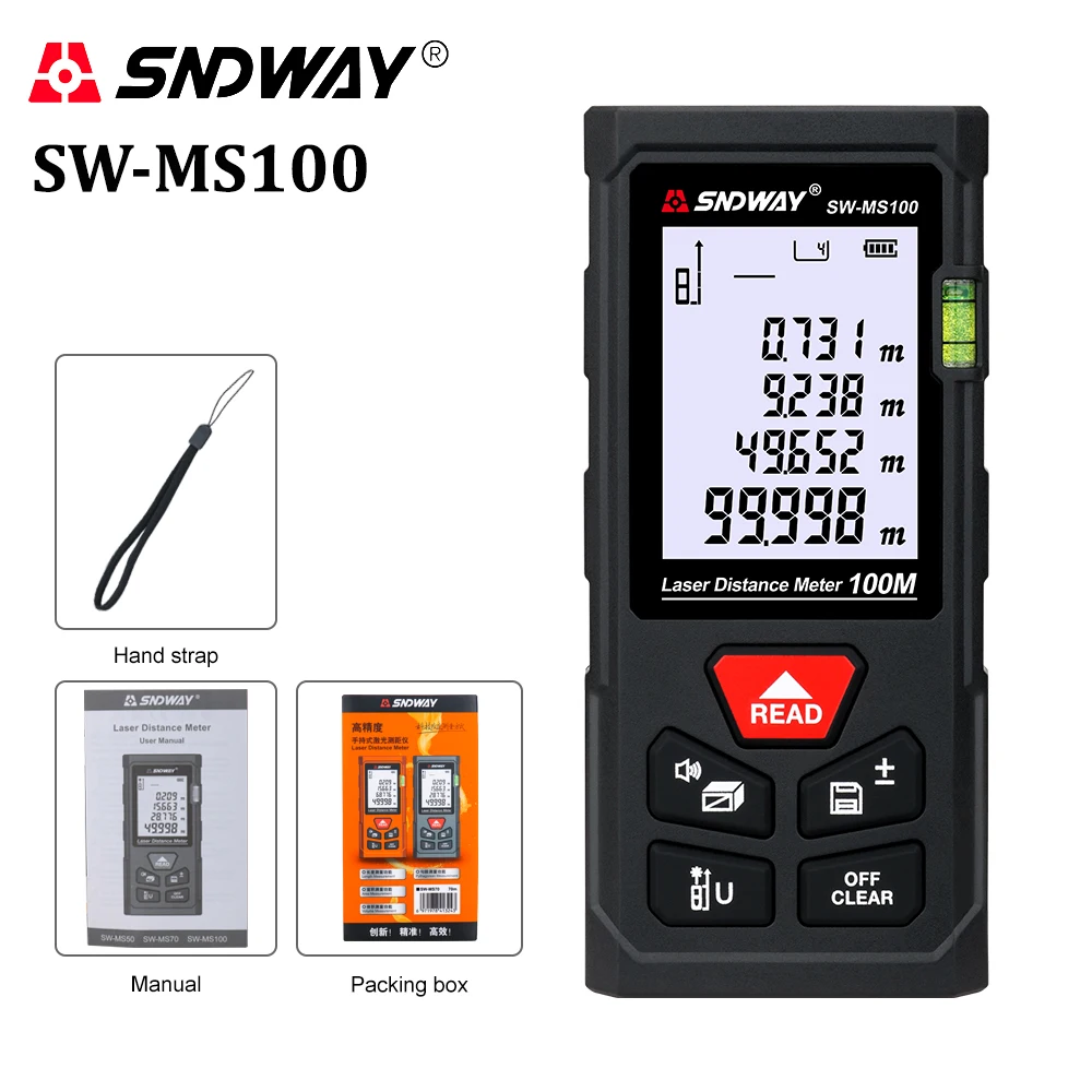 

SNDWAY лазерный дальномер DS50/DS70/DS100/DS120