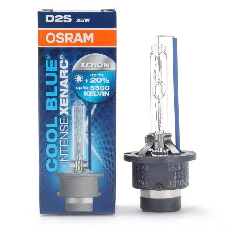 Фото Бесплатная доставка 1 шт. OSRAM D1S D2S D2R D3S D4S D4R 35 Вт 5500 Вт холодный синий интенсивный XENARC 4 года гарантии E1 DOT сделано в германии №2