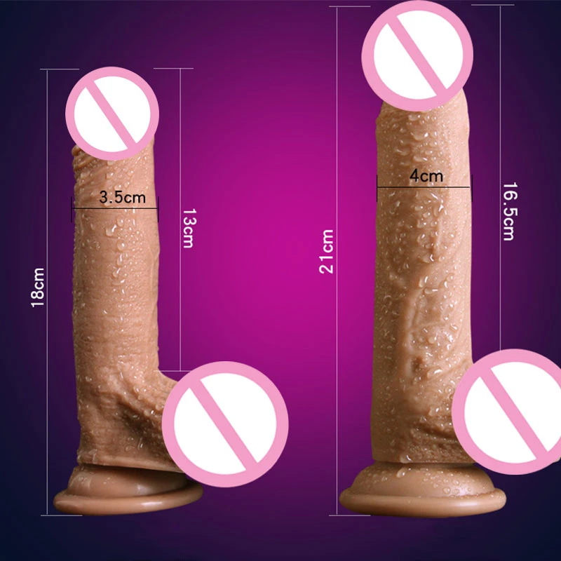 Реалистичный мягкий человеческий пенис XL недорогой фаллоимитатор медицинская