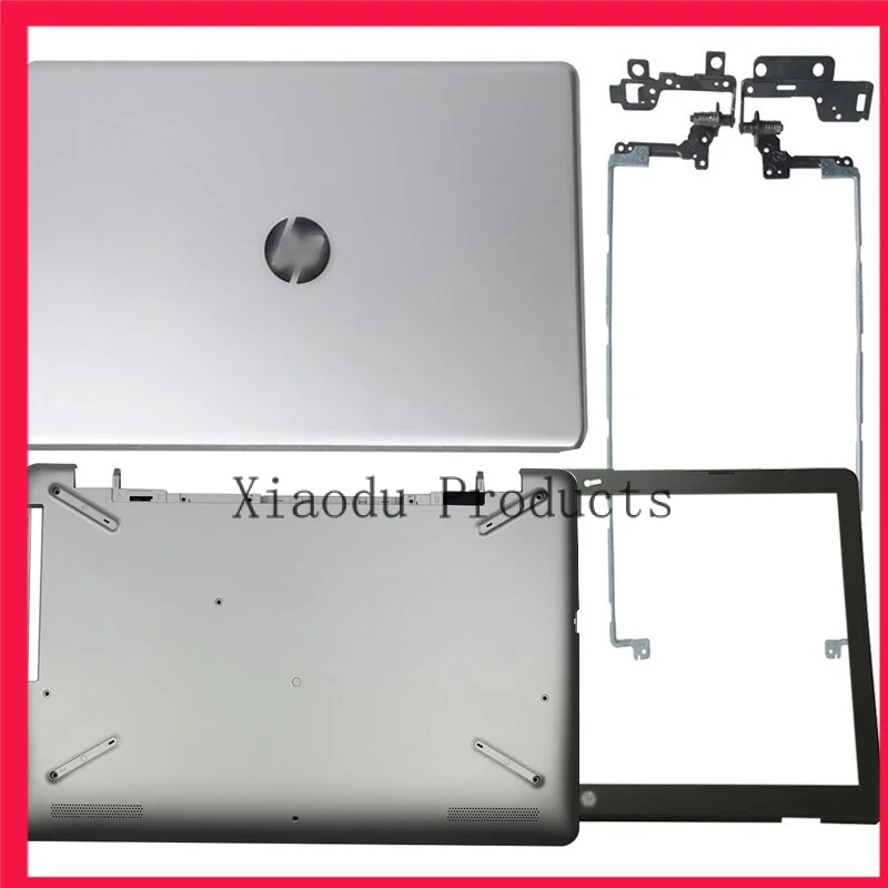 Новинка задняя крышка для HP 17-bs 17ak 17-ay 17 3 дюйма серебристая с петлями