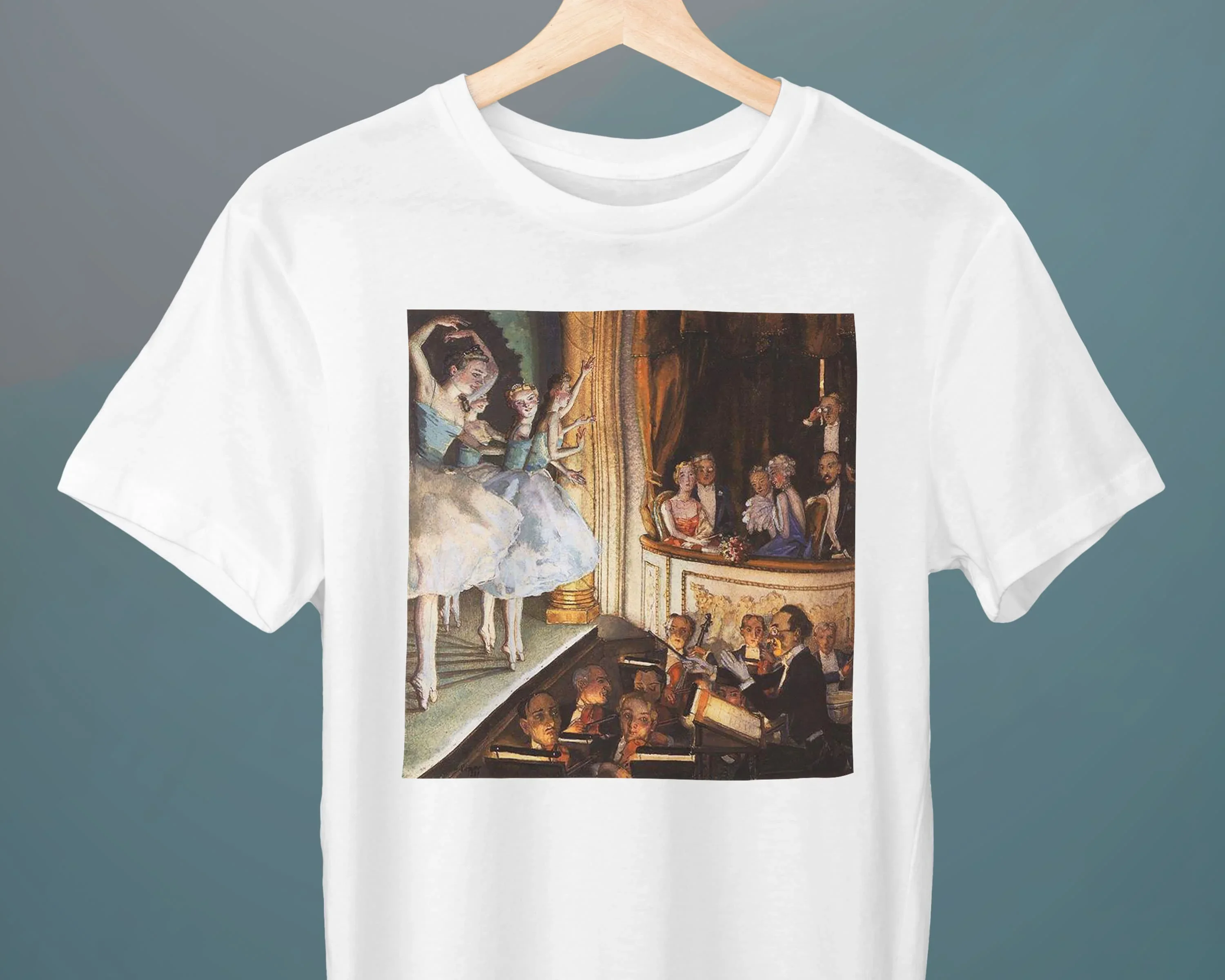 Русская балетная футболка Константин сомов унисекс с рисунком