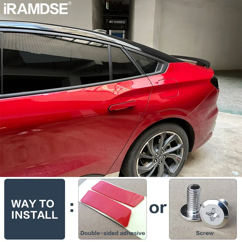 Новый! Глянцевый черный спойлер для Ford Fusion Mondeo 2022 тип MT АБС-пластик автомобильное