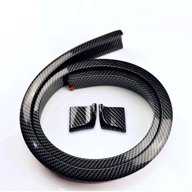 

Автомобильный Универсальный Задний спойлер 1,5 м 5D из углеродного волокна Спойлеры Сделай Сам модификация спойлера из углеродного волокна х...