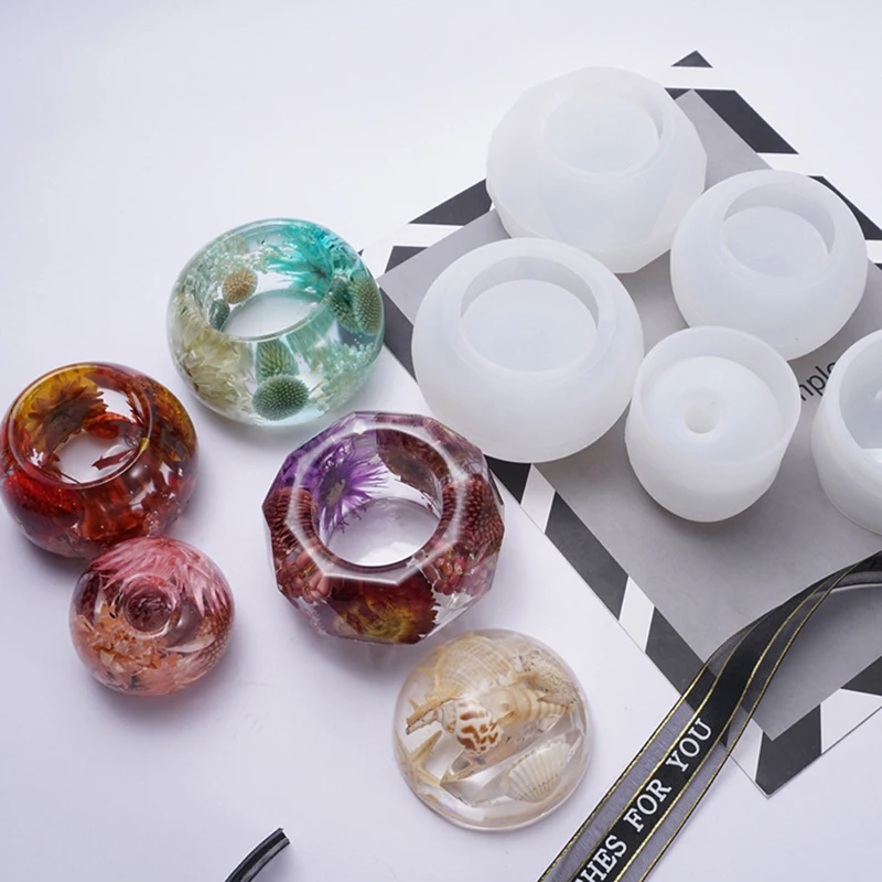 

Creative DIY Crystal Epoxy Mold Pen Inkwell Storage Pen Insert Pendulum Table Decoration Decoration Silicone Mold