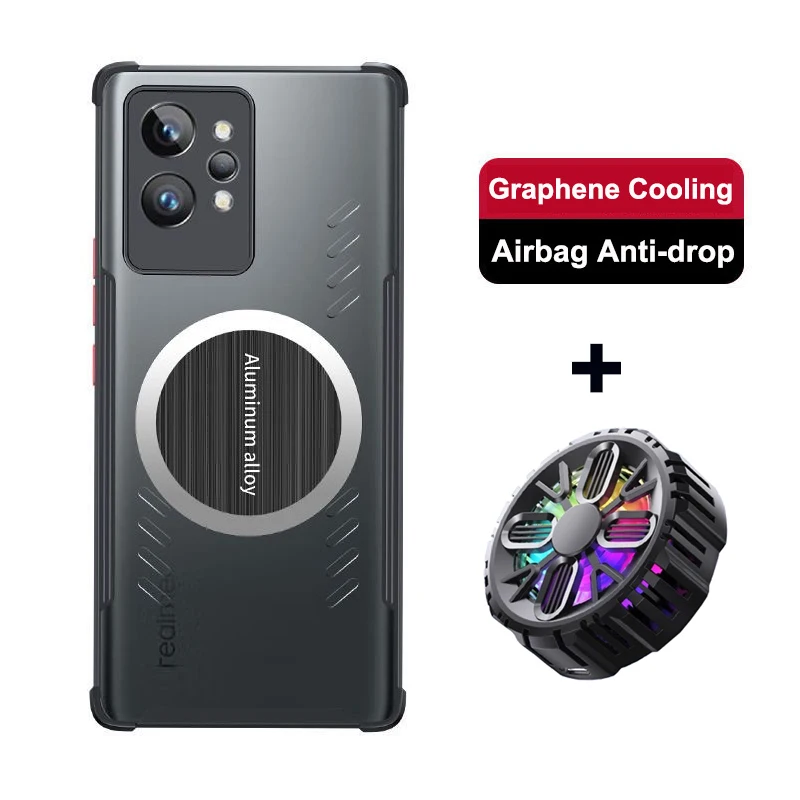 Для OPPO Realme GT2 Pro Графеновый чехол с вентиляционным отверстием GT 2 Дышащий +