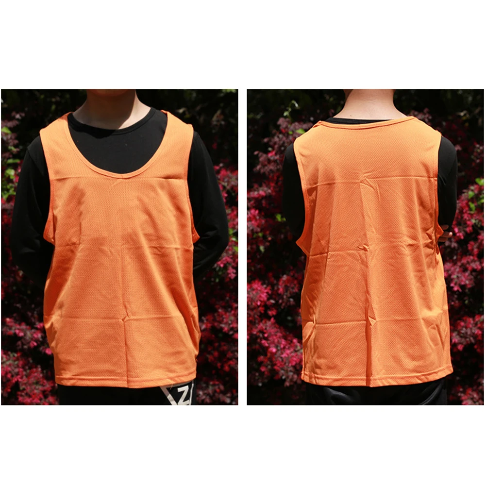 Футбольная безрукавка трикотажные спортивные тренировочные нагрудники Aldult