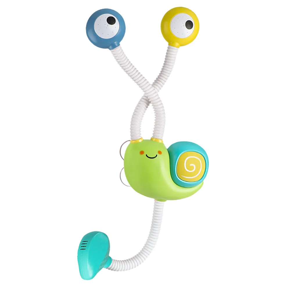 

Baby Bath Toys Tub Infant Bathing Electric Kids Playthings Plastic Supply Cartoon Snail Child