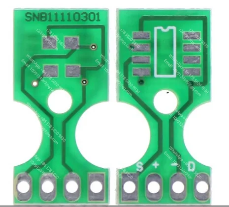Фото Цифровой модуль датчика температуры и влажности DC2.2-5.5V SHT10/SHT11/SHT15 для мониторинга окружающей среды №5
