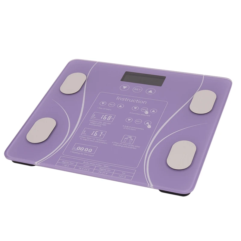 

Электронные умные весы с индексом тела, напольный цифровой прибор mi для взвешивания, с ЖК-дисплеем, для ванной комнаты