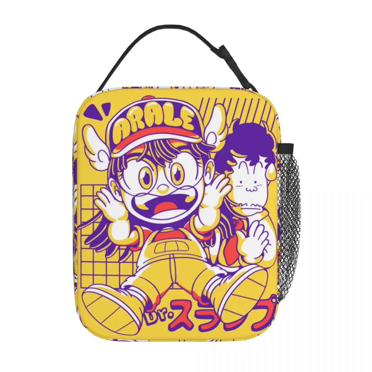 

Изолированные Ланч-боксы Забавный Arale Merch милая девушка Ланч-бокс Новое поступление охлаждающий термальный Бенто-бокс для работы