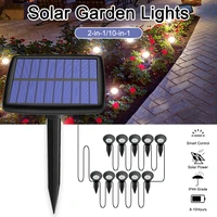 lawn light solar garden lights led ip44 waterproof outdoor buried underground light for path yard lanscape 3 2v500ma lawn lamp
