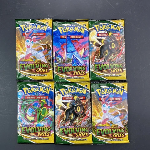 Карты Покемон V Vmax TCG Sun & Moon Evolutions Bandai