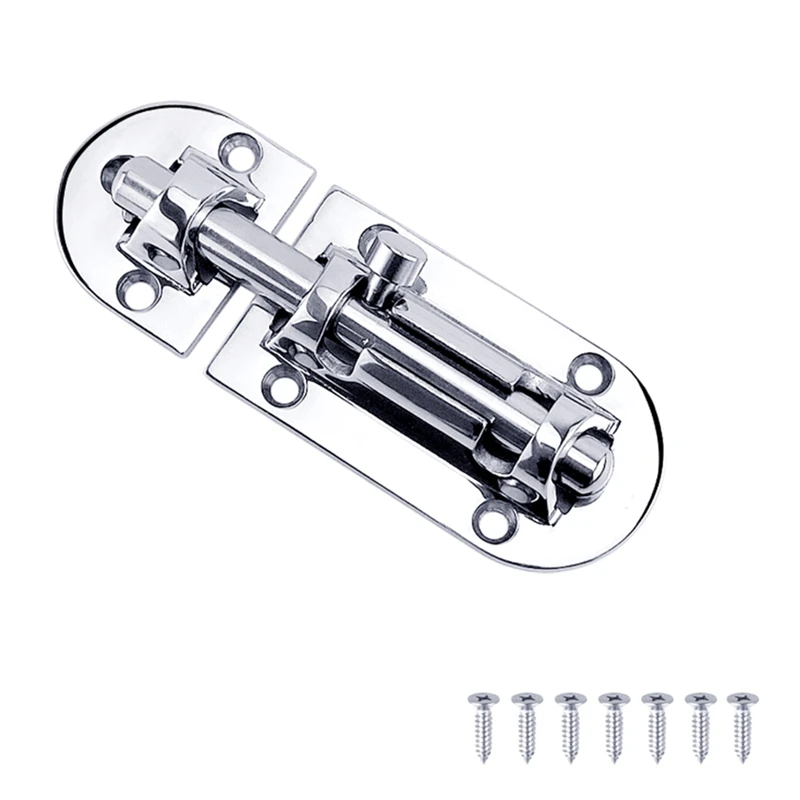 

Stainless Steel 316 Boat Barrel Bolt Cabinet Door Latch Lock for Boat Yacht RV Door Window Hardware Accessories