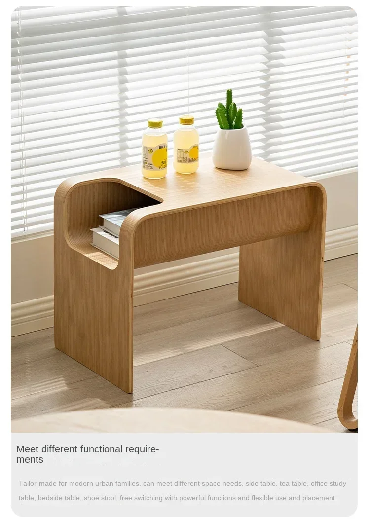 Угловой диван из массива дерева в скандинавском стиле. Несколько дизайнерских