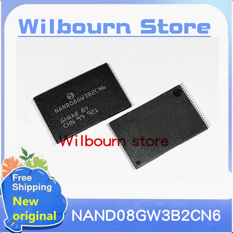 

5PCS~20PCS/LOT NAND08GW3B2CN6 NAND08GW3B2CNB NAND08GW3B2CN6E TSOP48 New original