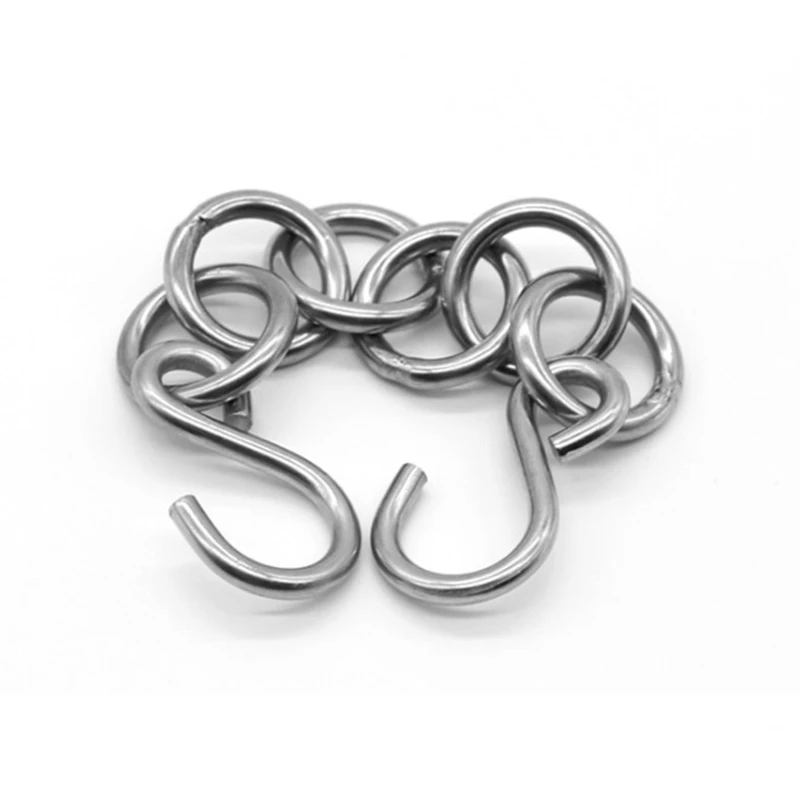 Сверхпрочная стальная 9-дюймовая защитная цепь с крючками для ремонта вмятин