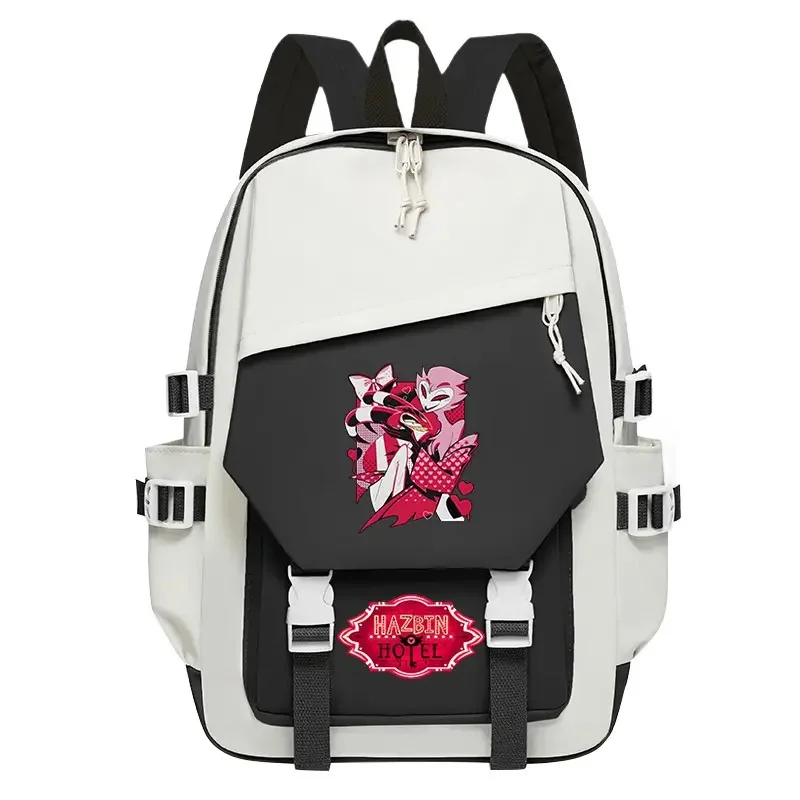 Рюкзак с принтом Helluva Boss Striker школьный рюкзак для мальчиков и девочек модные