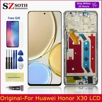 100 original for huawei honor x30 lcd any an00 touch screen digitizer assembly replacement for honorx30 lcd display screen