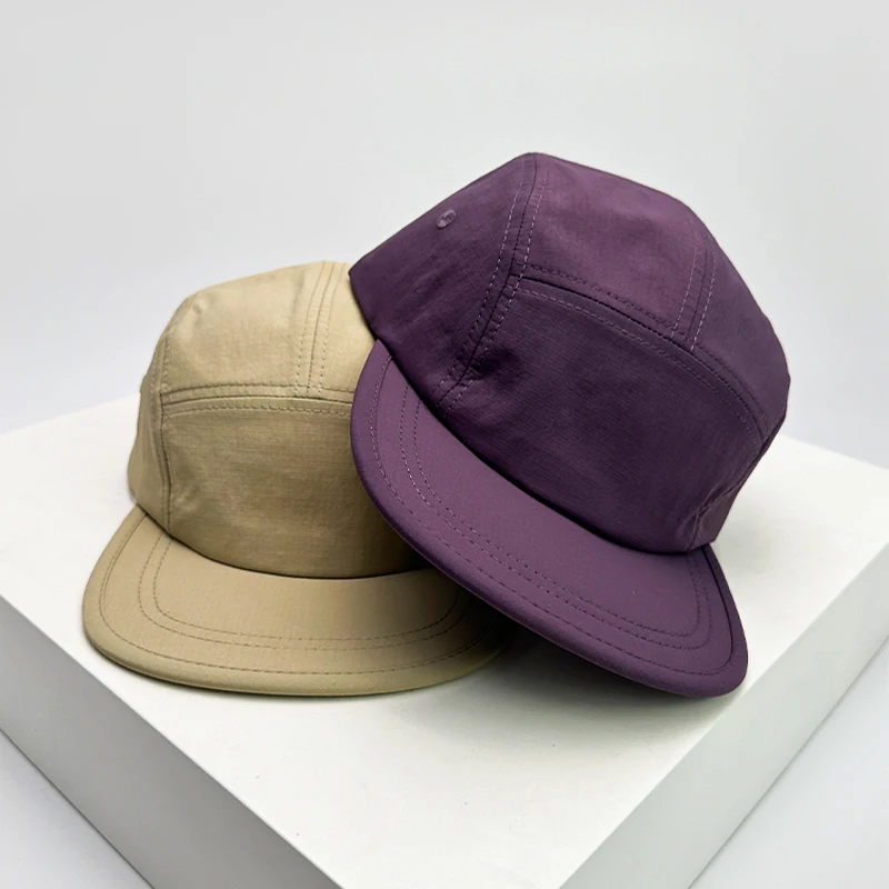 Бейсболка унисекс простая быстросохнущая бейсболка на плоской подошве дышащая