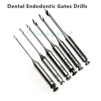 new 6pcspack dental endodontic files reamers dental drill gates glidden endo files dentist materials tool for dental tool