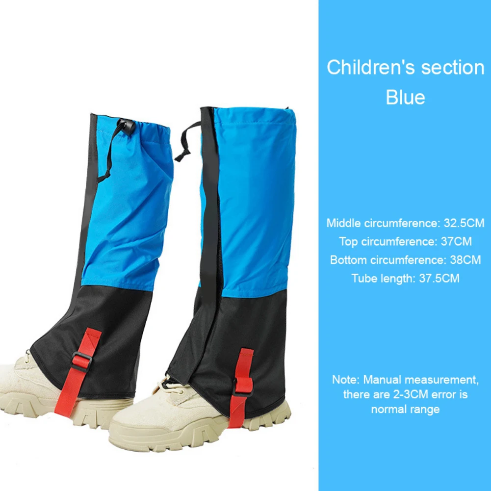 

Осенне-зимнее водонепроницаемое лыжное покрытие для икры, непромокаемое уличное покрытие для обуви, детское снежное покрытие