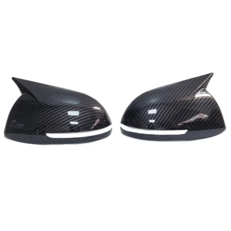 

Для KIA K2 2011-2016 RIO 3 2011-2017 Автомобильное боковое зеркало заднего вида, наклейка на крыло, крышка, внешняя дверь, отделка корпуса, углеродное волокно, черный