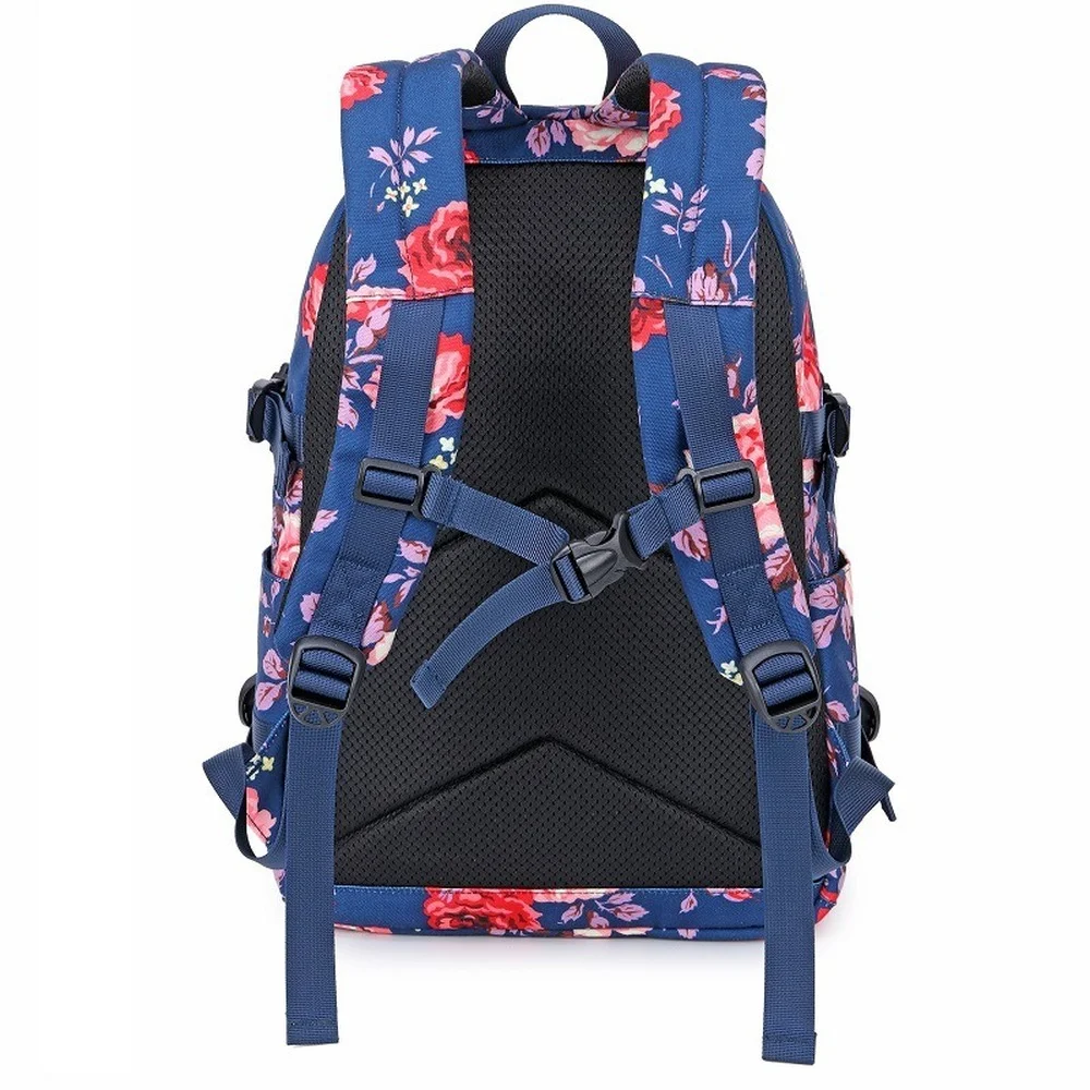 Casual Backpack Women's Bag Oxford Cloth Computer Bag Printing Multi-functional School Bag for Middle School Students Bags