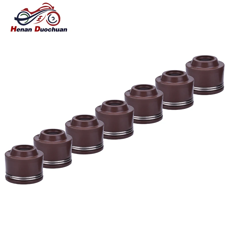 5 шт. 4 мм Уплотнение стержня клапана двигателя мотоцикла для Honda VFR400 NC30 VFR30 VFR 400 Yamaha