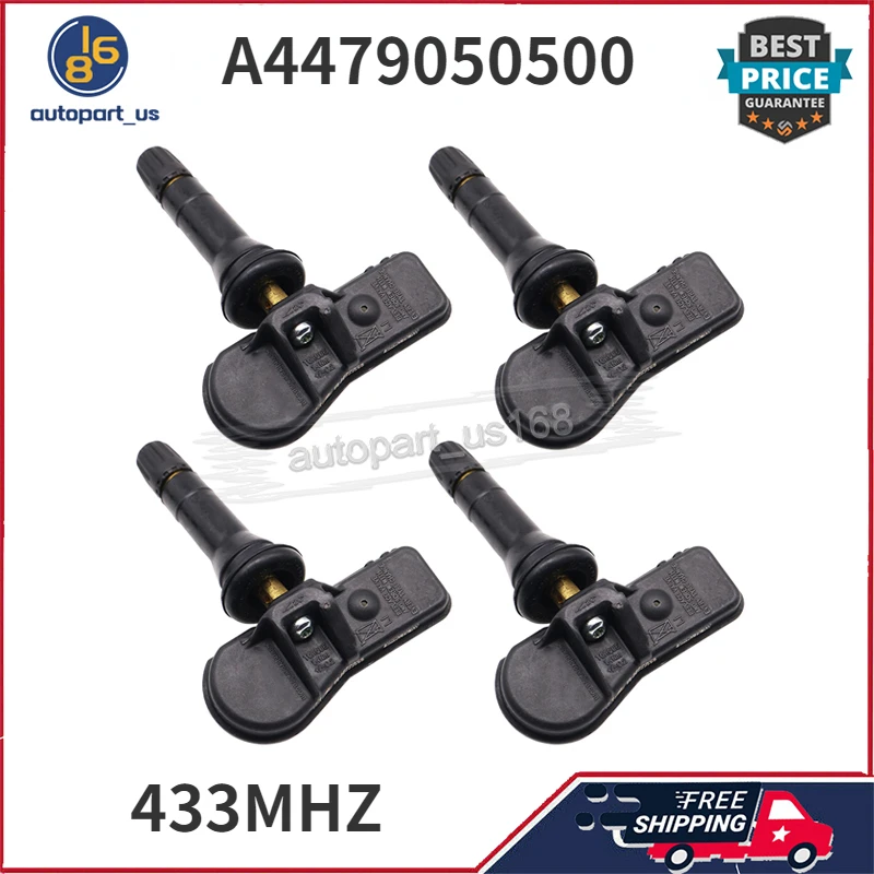Система контроля давления в шинах TPMS, Датчик 433 МГц A4479050500 для Mercedes-Benz Vario [T2N] V-Class [VS20] Vito [VS20]