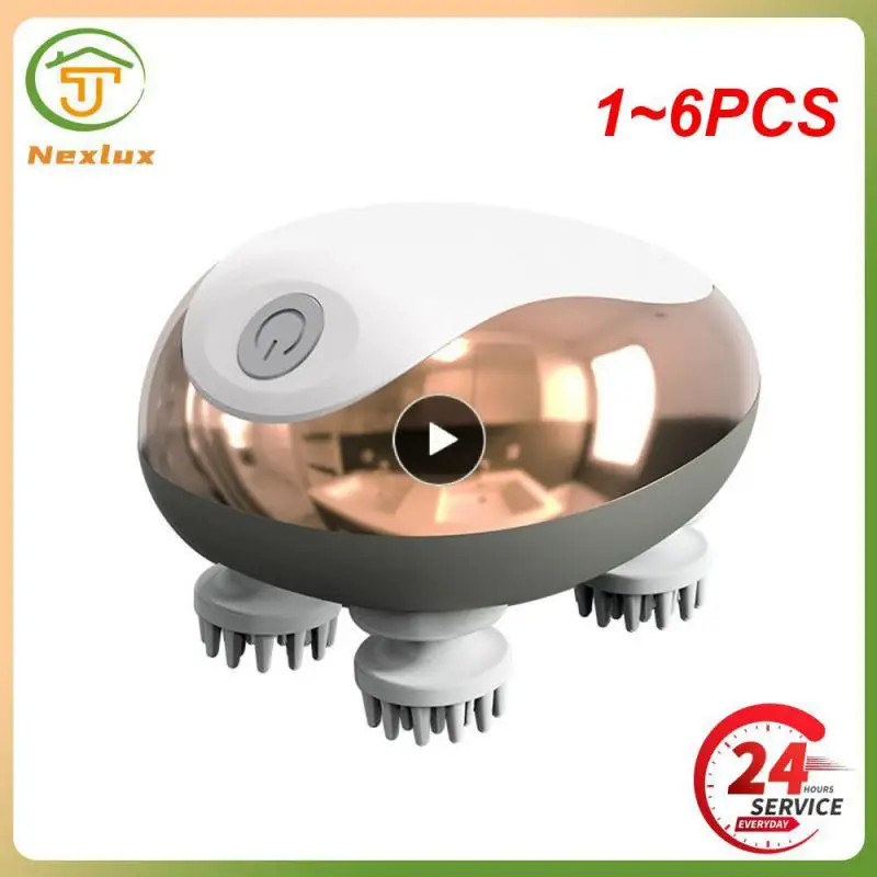 

1~6PCS Electric Head Body Massager Multifunctional Cat Dog Health Care Relax Shoulder Neck Deep Tissue Scalp Massage Kneading