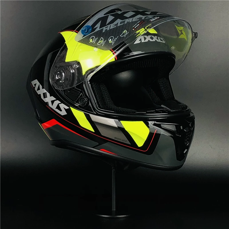 

Axxis Draken B Dekers X-Road Rival Mythic Ronin Helmet Full Face Motorcycle Helmet Casco Integral Axxis Draken Negro Azul Fluor