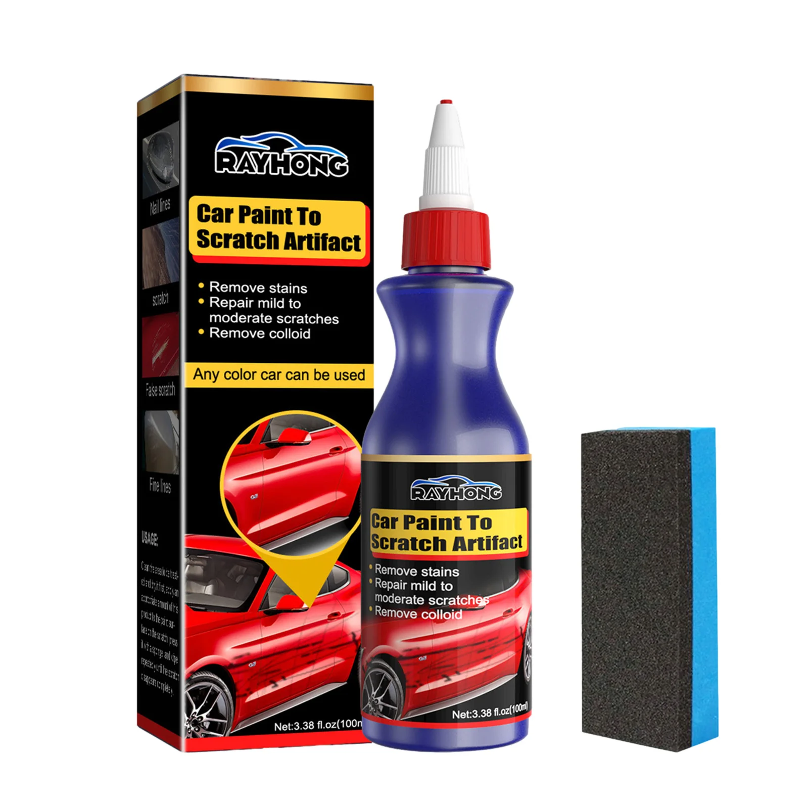 Car Paint Scratch Repair Multipurpose Auto Scratch Repair Pen Effective Polish And Paint Restorer Auto Exterior Care Products
