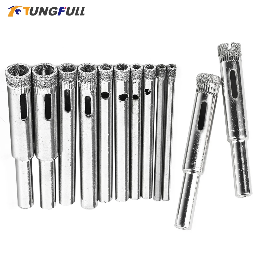 

Набор сверл GlassDrill Onkel.J 10 шт. 3/4/5/6/8 мм