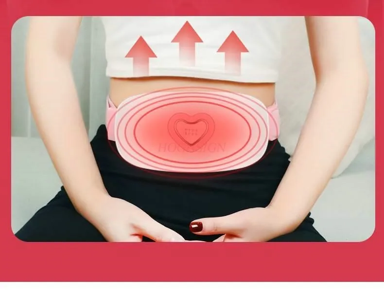 Менструальный нагревательный ремень нагревательная Подушка уменьшает боль в