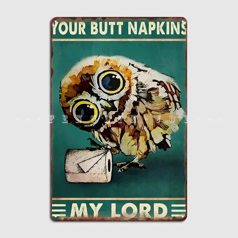 

Ваши стены, салфетки My Lord, металлический знак, Фреска для клувечерние, винтажный Декор на стену, оловянный знак, плакат