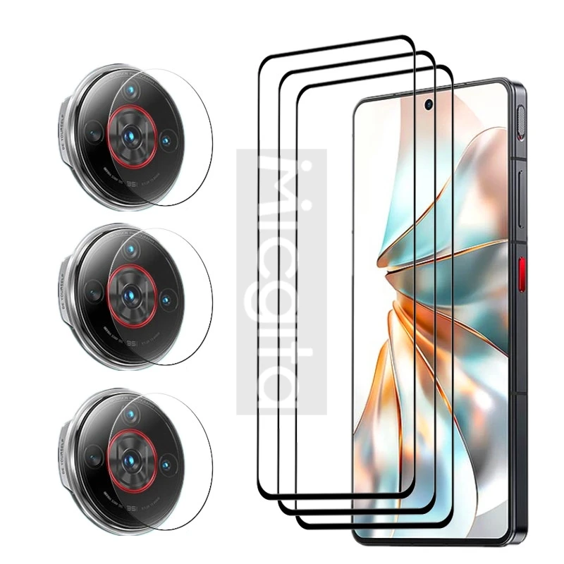 Защитная пленка для экрана с полным клеем ZTE nubia Z60S Pro закаленное стекло 6 78 дюйма