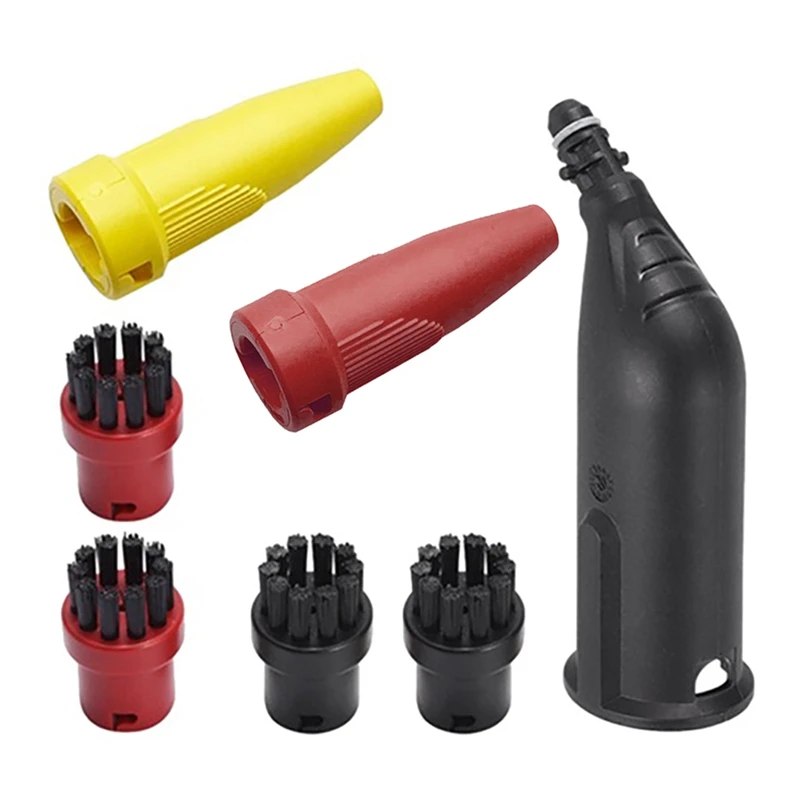 

Round Brush Space Nozzles Powerful Nozzle Kit For Karcher SC1 SC2 SC3 SC4 SC5 Steam Cleaner Brushes