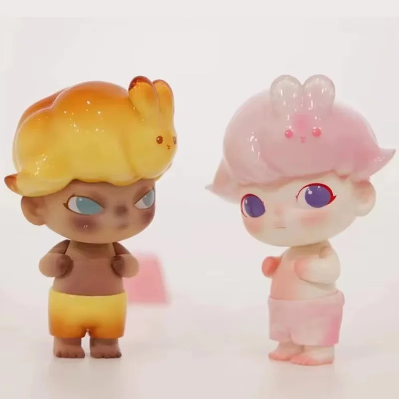 Spot Dimoo Cherry Blossom Желе Кролик Специальный Кофе Custard Большие Настольные Украшения