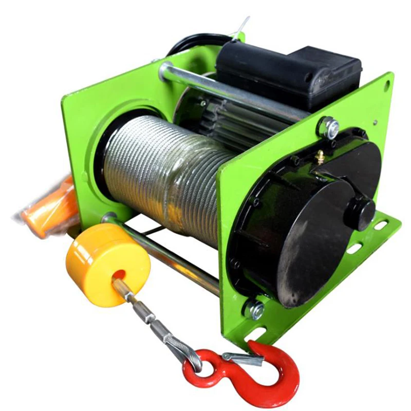 Wire rope hoist micro electric hoist electric hoist electric winch 220V 200kg
