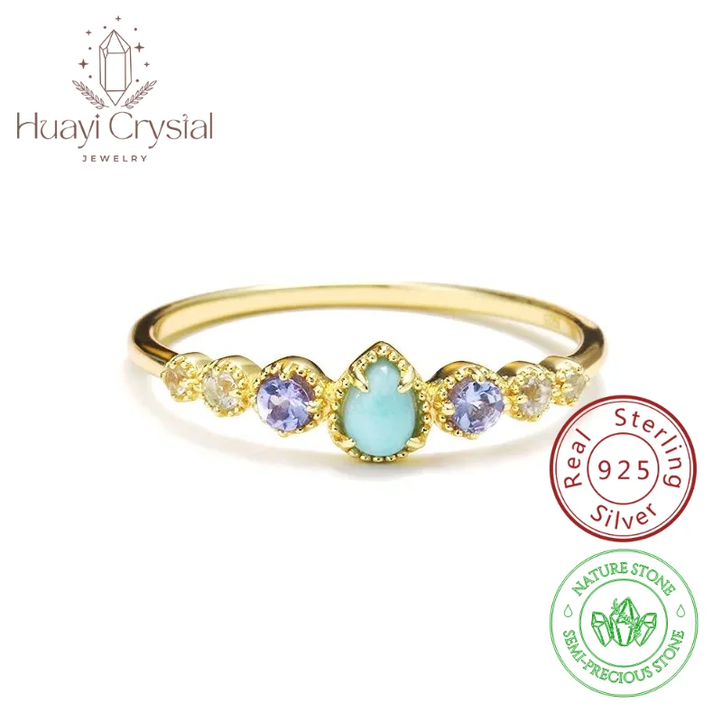 Винтажное кольцо Dara Lima из стерлингового серебра 925 пробы с натуральным морским