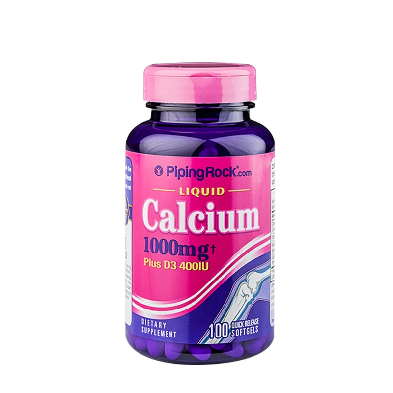 

100 pills liquid calcium d3 calcium tablets for women to supplement calcium grow taller teenagers college students women adults