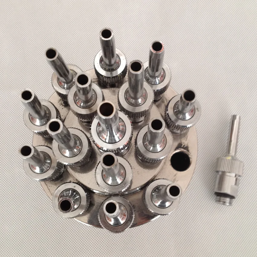 Высококачественные трехслойные форсунки для фонтана 1 дюйм 5 дюйма латунная