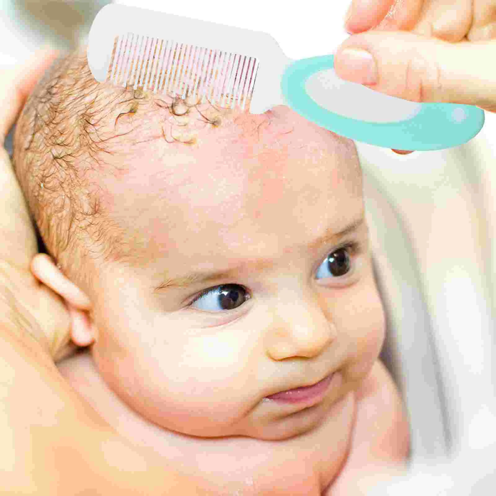 Набор детских щеток из 2 предметов расческа для младенцев шерстяной скруббер