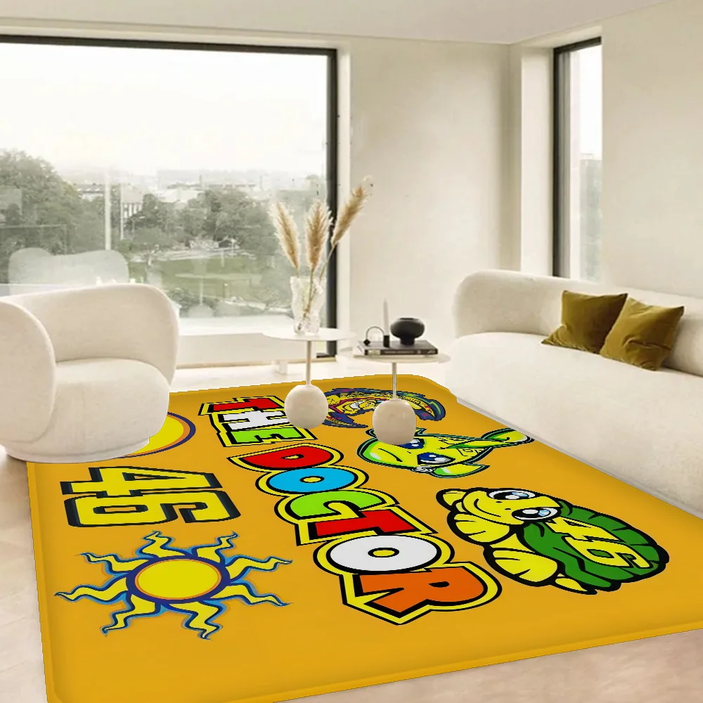 Противоскользящий Напольный Коврик Valentino R-rossis 46 Ковер Из Полиэстера В