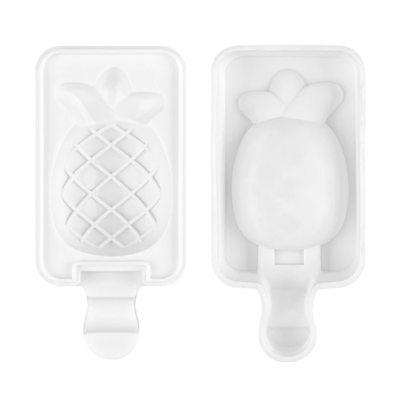 

Pineapple Shaped Ice Pop Mould Ice Cream Moulds Silicone Ice Cream Makers Ice Cream Moulds for Kitchen Party Hand Making