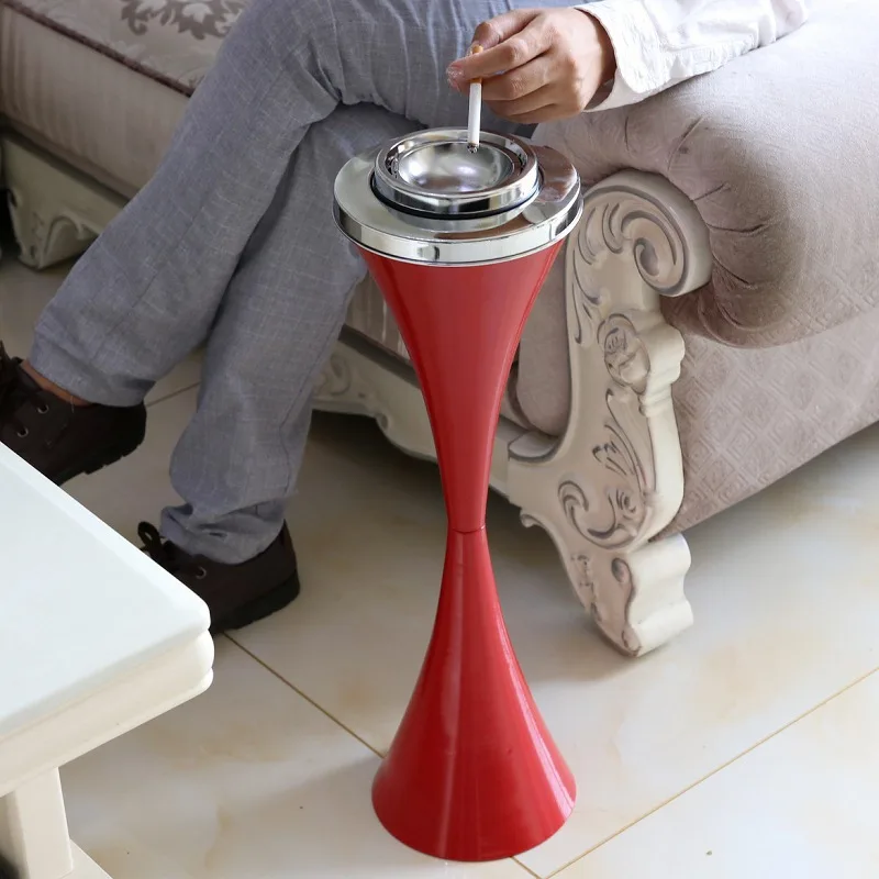 

Напольная пепельница с крышкой из нержавеющей стали