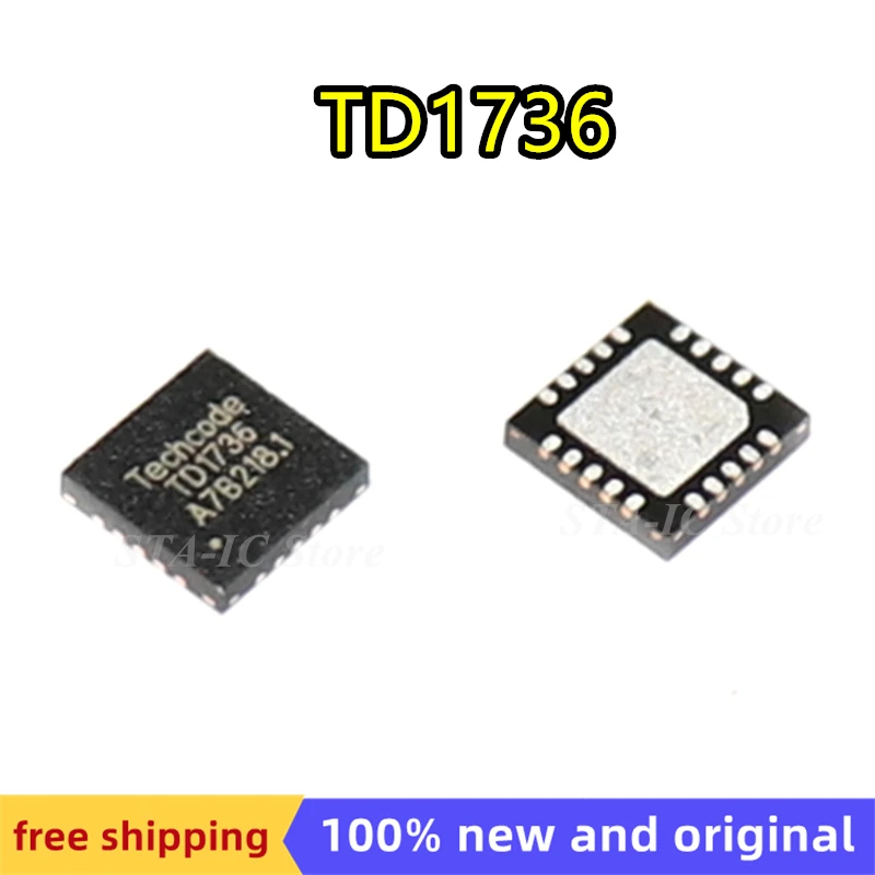 

5 шт./партия, TD1736 DFN44-20, новинка, оригинал, бесплатная доставка