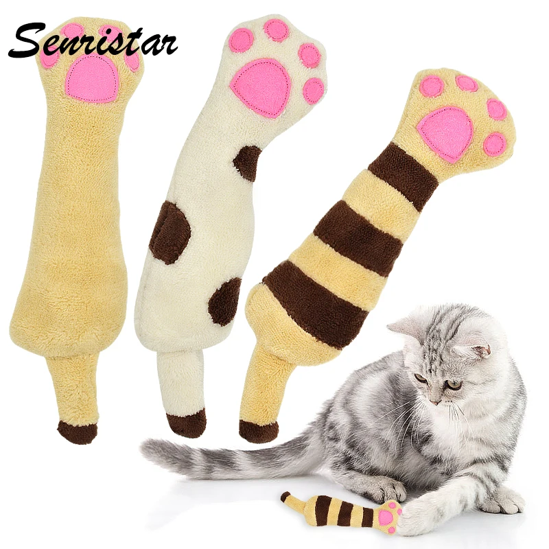 

Teeth Grinding Catnip Cat Toy Funny Interactive Kitty Toy Plush Interesting Catnip Pillow Cat Toy for Kitten Claw Chew Bite Toys