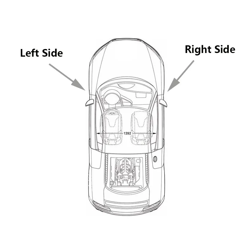 Фото Крышка дверного освещения для Toyota Prado LC120 2003-2009 / Land Cruiser LC100 1998-2007, крышка приветственной лампы для Lexus ES300 LX470 GX470 №2