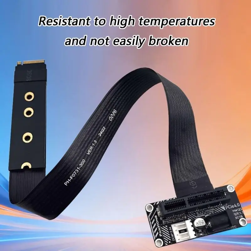 Фото PCIe4.0 4X M.2 NVMes для адаптеров внешних видеокарт для настольных компьютеров и ноутбуков с быстрой скоростью 64 Гбит/с и 896C №1